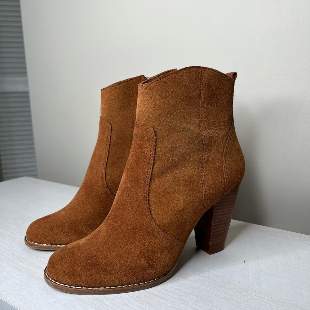 𝅺JOIE Dalton Suede Ankle Boots Size 37.5 (7)